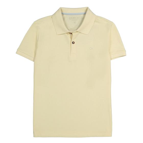 Imagem de Camisa Polo Infantil Menino Essencial Bege Ogochi