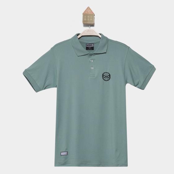 Imagem de Camisa Polo Infantil Mooncity  Aranha Menino