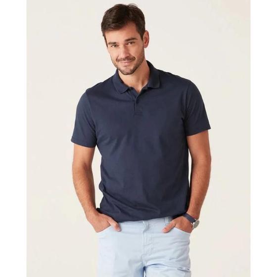 Imagem de Camisa Polo Malha Masculina Malwee Ref. 4430