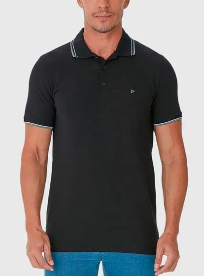 Imagem de Camisa Polo Malwee 1000066066 Masculina Slim Meia Malha T. P/XGG.