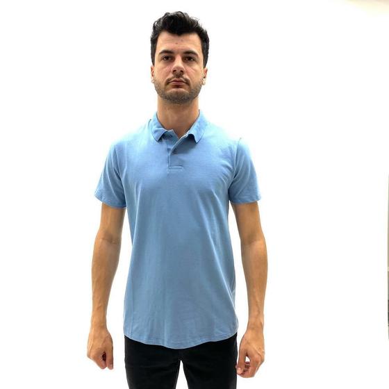 Imagem de Camisa polo malwee original casual lisa algodão masculino