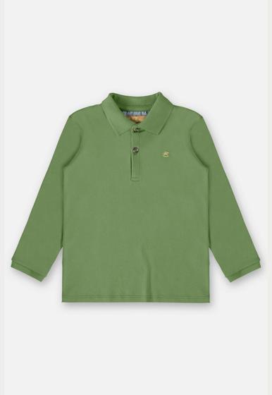 Imagem de Camisa Polo Manga longa em Suedine Infantil Menino Up Baby