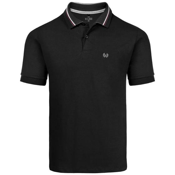 Imagem de Camisa Polo Masc. Básica Algodão Sem Bolso Vilejack VMGP0119