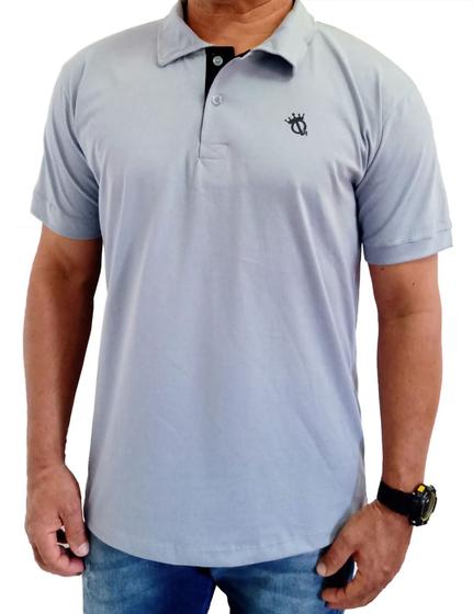 Imagem de camisa polo masculina algodão marca toqref store14