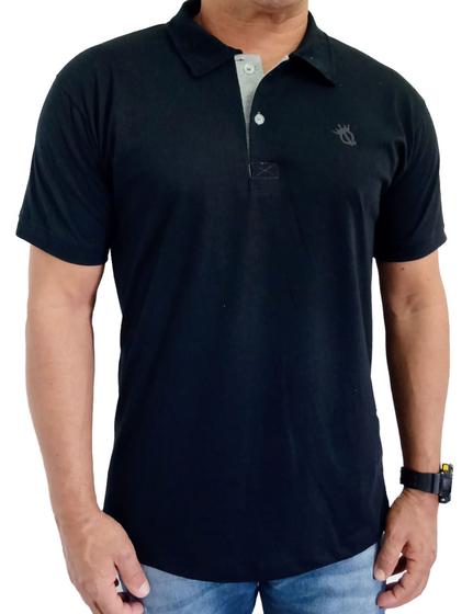 Imagem de camisa polo masculina algodão marca toqref