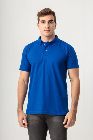 Imagem de Camisa polo masculina azul royal