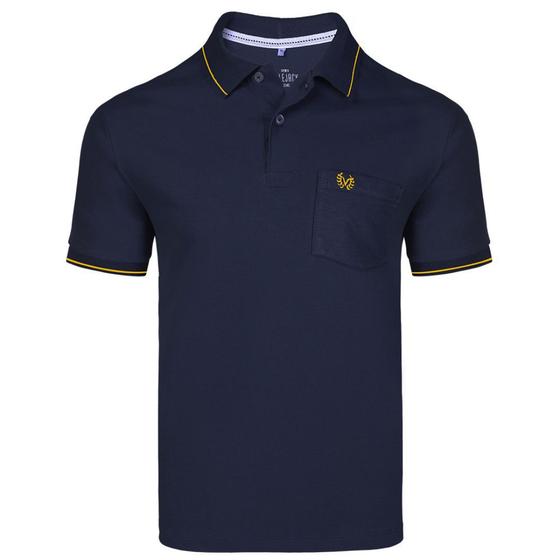 Imagem de Camisa Polo Masculina Básica Com Bolso Vilejack VMGP0012