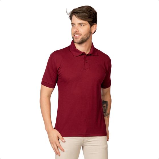 Imagem de Camisa Polo Masculina Camiseta Gola Atacado Uniforme Bordar