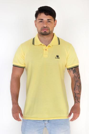 Imagem de Camisa Polo Masculina Camiseta Gola Polo Marca Própria LmG