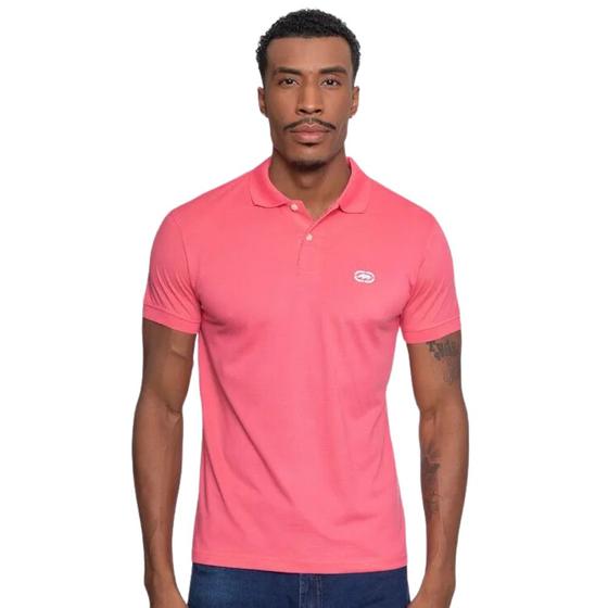 Imagem de Camisa Polo Masculina Ecko Piquet Rosa Coral J399A