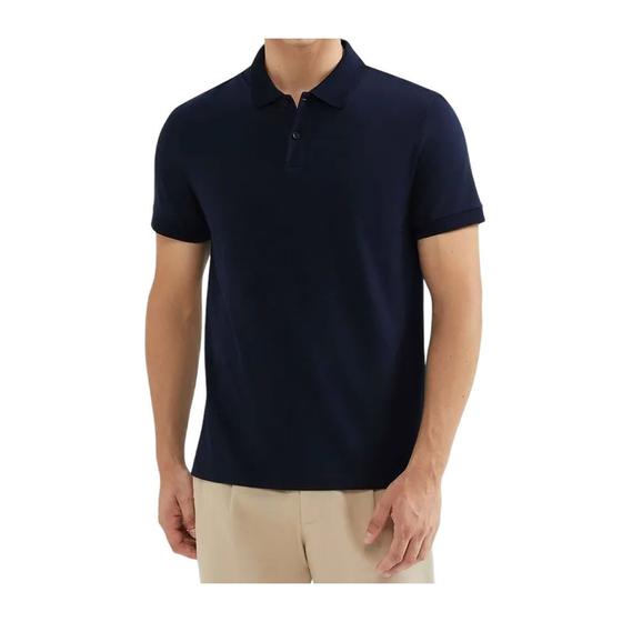 Imagem de Camisa Polo Masculina Hering MC Pima Azul Marinho - KG2AAX7S