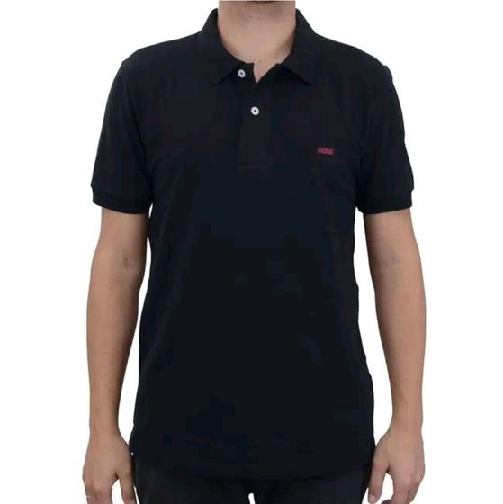 Imagem de Camisa Polo Masculina King&Joe Piquet Slim Bordado