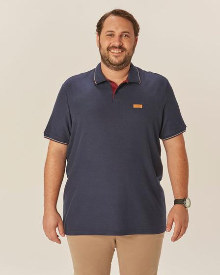 Imagem de Camisa Polo Masculina Malwee Wee Plus Size Ref. 81149