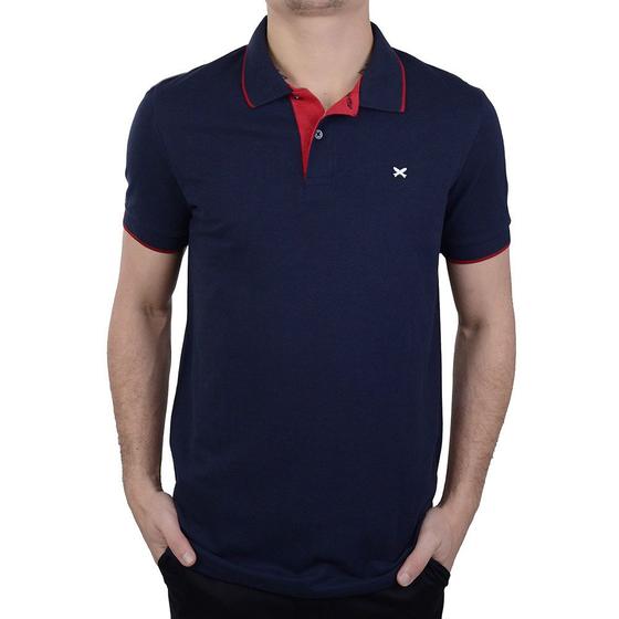 Imagem de Camisa Polo Masculina MC Hering Azul Marinho - 036H8