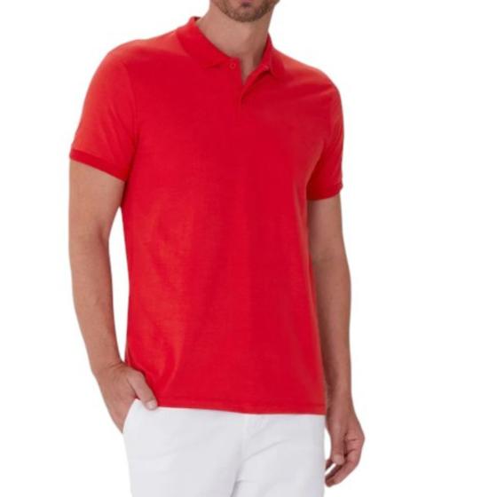 Imagem de Camisa Polo Masculina Modelagem  Slim  Malwee