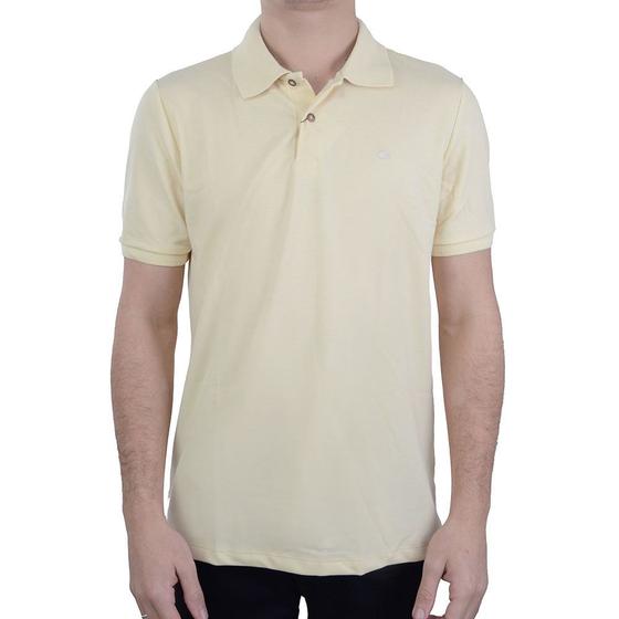 Imagem de Camisa Polo Masculina Ogochi MC Essencial Slim Amarelo - 007