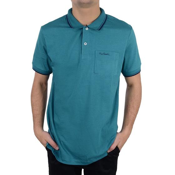 Imagem de Camisa Polo Masculina Pierre Cardin Verde - 70115