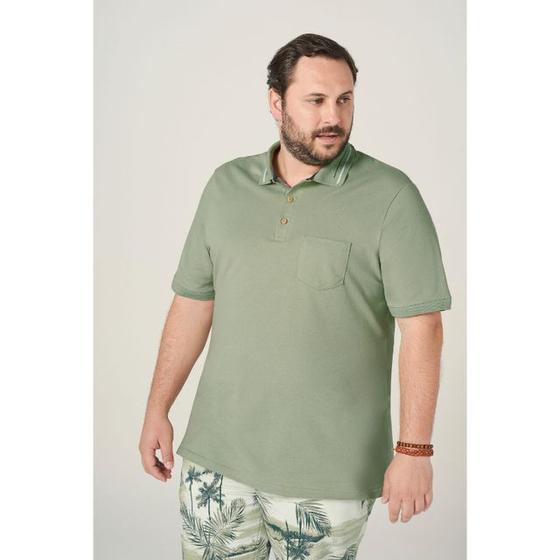 Imagem de Camisa Polo Masculino Piquet Plus Size Malwee Ref. 89774