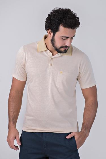 Imagem de Camisa polo modal amarelo mostarda