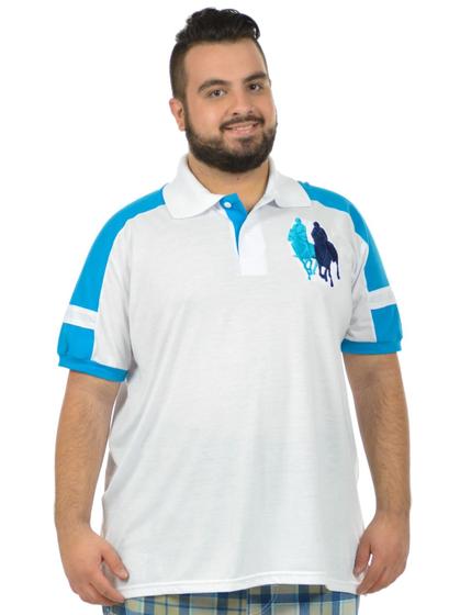 Imagem de Camisa polo perfeita plus size fenomenal(sem elasticidade)