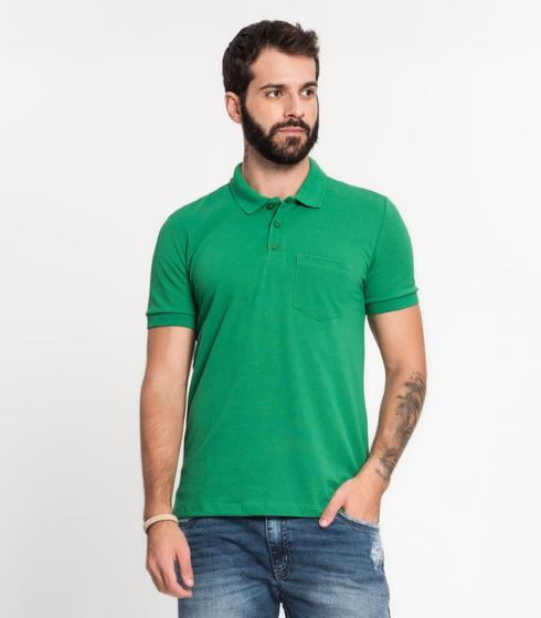 Imagem de Camisa Polo Piquet Masculina Kohmar Verde