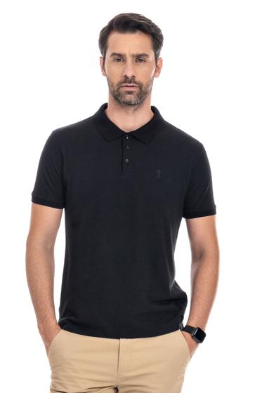 Imagem de Camisa Polo Piquet Pima Premium Arrow - Preto