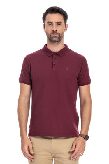 Imagem de Camisa Polo Piquet Pima Premium Arrow - Vinho