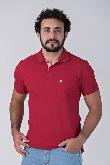 Imagem de Camisa polo piquet vermelha