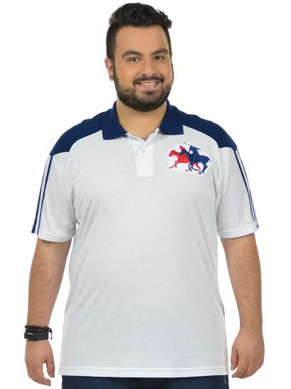 Imagem de Camisa polo ponto plus size fenomenal(sem elasticidade)