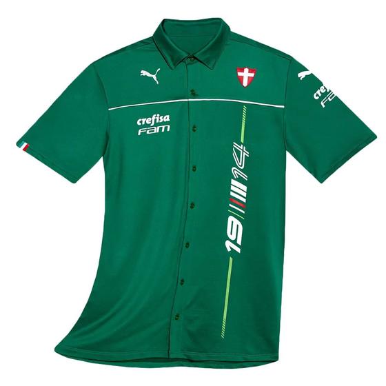 Camisa Polo Puma Palmeiras X Abel Motorsport Masculina Menor preço em Camisa Polo Puma Palmeiras X Abel Motorsport Masculina
