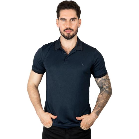 Imagem de Camisa Polo Reserva Viscose Azul Marinho