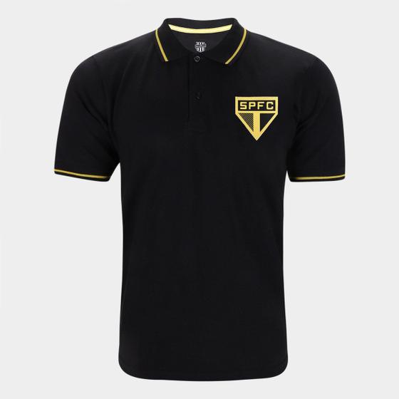 Imagem de Camisa Polo São Paulo Ouro Vintage RetrôMania Masculina