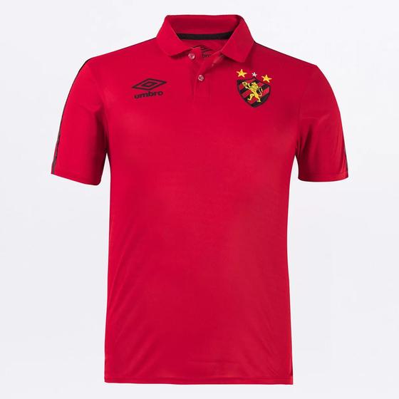 Camisa Polo Sport Recife Viagem 21/22 Masculina - Vermelho Menor preço em Camisa Polo Sport Recife Viagem 21/22 Masculina - Vermelho