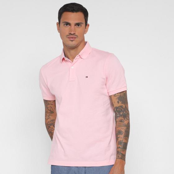 Imagem de Camisa Polo Tommy Hilfiger Lisa Básica Masculina