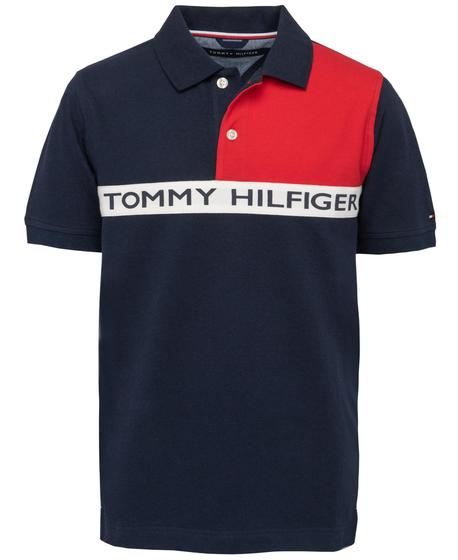 Imagem de Camisa Polo Tommy Hilfiger Masculina Nasir Swim Navy - Tamanho 5