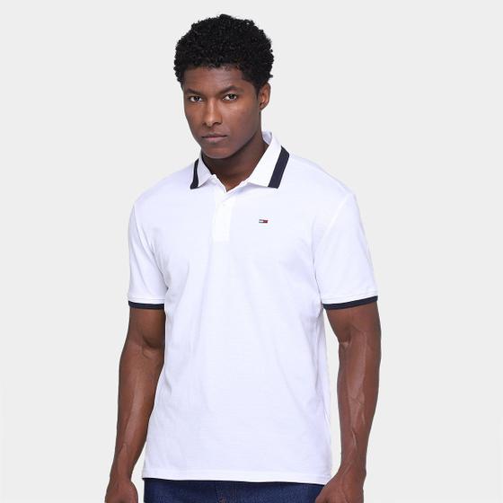 Imagem de Camisa Polo Tommy Hilfiger Placket Masculina