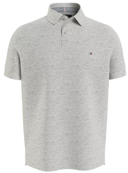 Imagem de Camisa polo Tommy Hilfiger Regular Fit para homens LiteGrey M