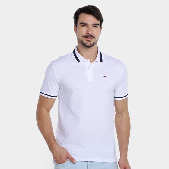 Imagem de Camisa Polo Tommy Jeans Tipped Stretch Masculina