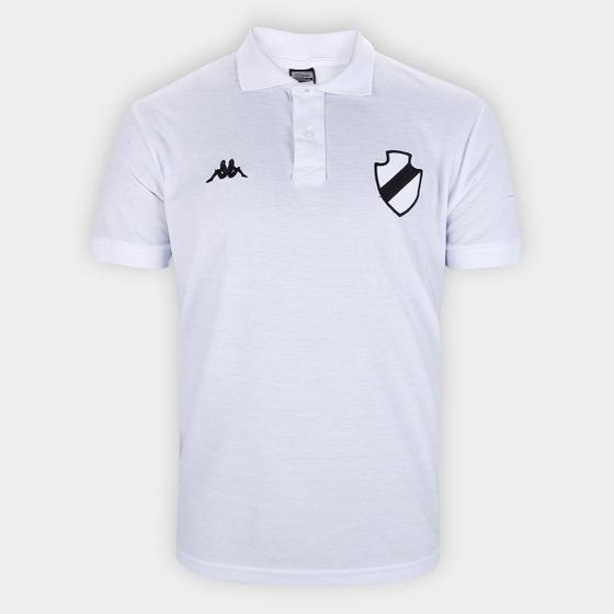 Imagem de Camisa Polo Vasco Kappa Monocromática Masculina