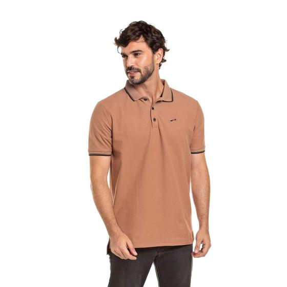 Imagem de Camisa Polo Zor Sport Fishing CPZ-003 Algodão Custom Chocolate