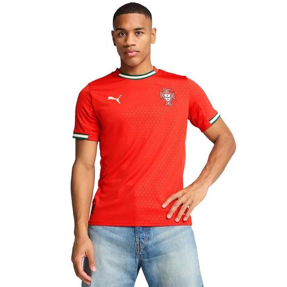 Imagem de Camisa portugal i puma 25/26 torcedor masculina