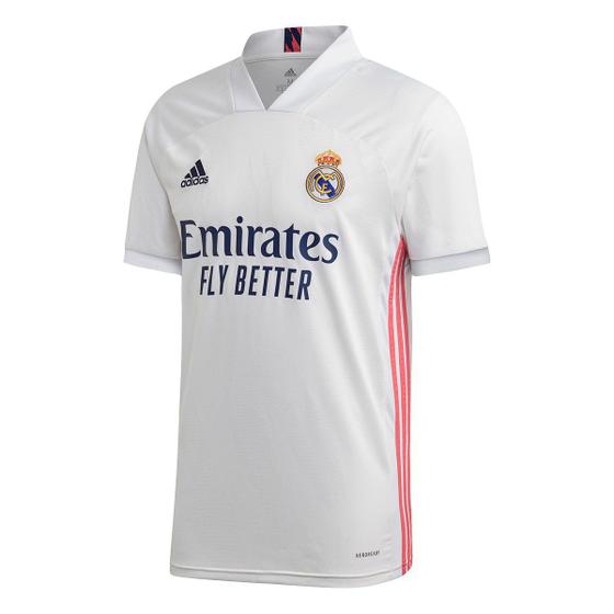 Imagem de Camisa Real Madrid Home 20/21 s/n Torcedor Adidas Masculina