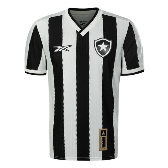 Imagem de Camisa Reebok Botafogo Home Masculina 24/25 - Preto/Branco