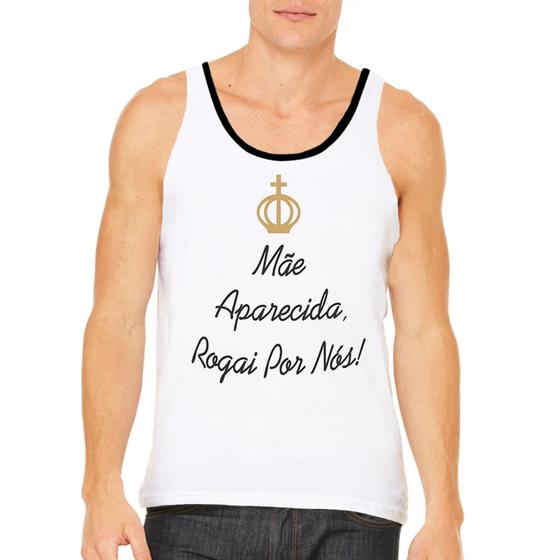 Camisa Regata adulto e infantil Nossa Senhora Aparecida Mae De Deus