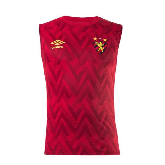Imagem de Camisa Regata Aquecimento Sport Recife 2021 Vermelho