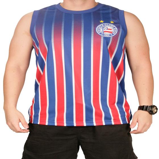 Imagem de Camisa Regata Bahia Tricolor Masculina Oficial Licenciada