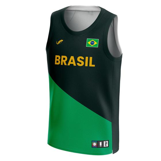 camisa regata brasil Menor preço em camisa regata brasil