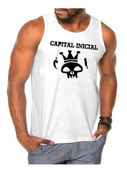 Imagem de Camisa Regata Capital Inicial Primeiros Erros Vevo Camiseta