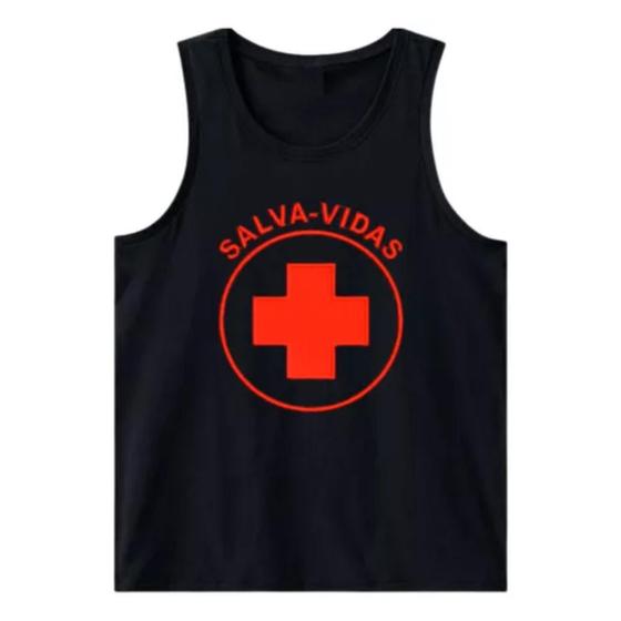 Imagem de Camisa Regata Salva Vidas Profissional Ótimo Tecido Algodão