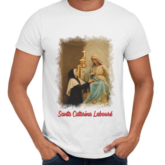 Imagem de Camisa Santa Catarina Labouré Religiosa Igreja